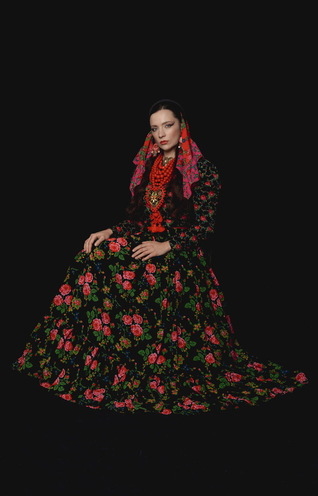 Spódnica Góralskie Kwiaty